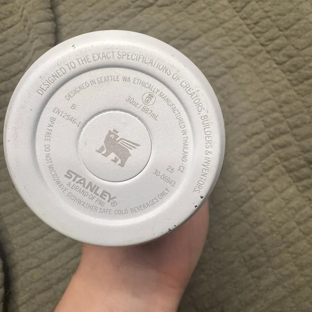 Stanley 30 oz. White Water Bottle - Picture 5 of 6